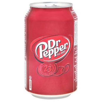 Напій газований Dr.Pepper 0,33л - купити, ціни на КОСМОС - фото 1