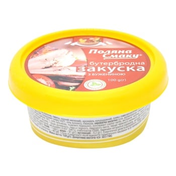 Polyana Smaku Appetizer with Pork 100g - buy, prices for COSMOS - photo 1