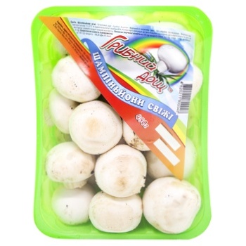 Шампиньоны Грибной Дождь 450г - купить, цены на КОСМОС - фото 1