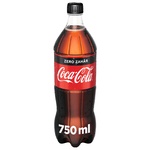 Напиток сильногазированный Coca-Cola Zero 0,75л