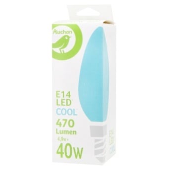 Auchan Candle Cold Light Bulb E14 40W - buy, prices for Auchan - photo 1