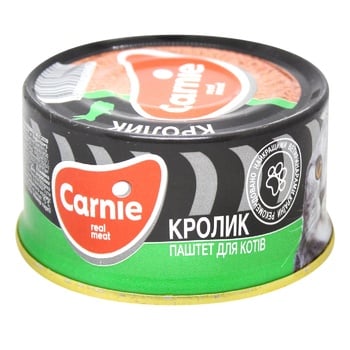 Carnie Pate with Rabbit for Adult Cats 95g