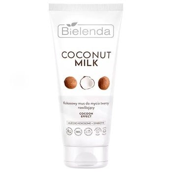 Мус Bielenda Coconut Milk для обличчя 135г - купити, ціни на ULTRAMARKET - фото 1