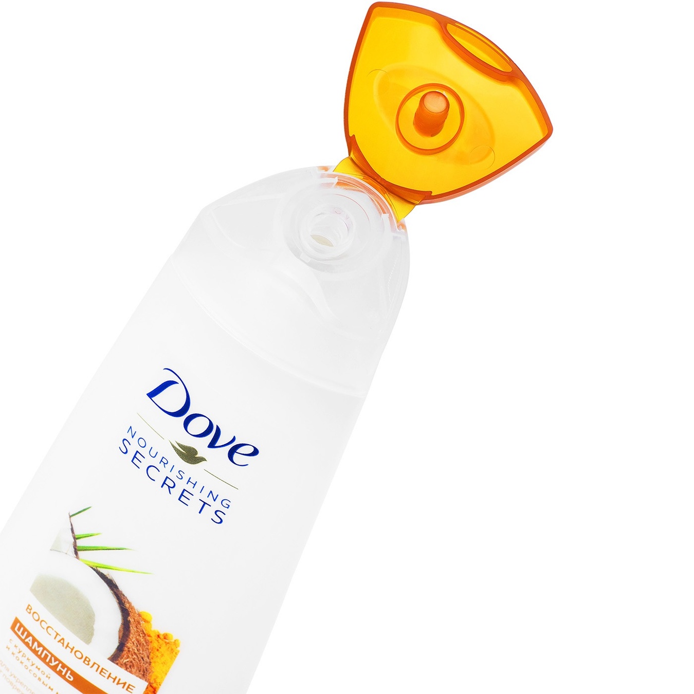

Шампунь Dove Nourishing Secret Восстановление с куркумой и кокосовым маслом 250мл