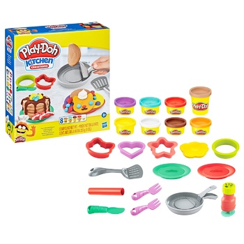 Набір з пластиліну Hasbro Play-Doh Літаючі млинці - купити, ціни на Auchan - фото 3