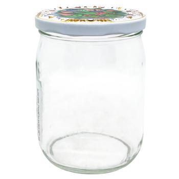 Банка Florina для кухні зі сталевою кришкою 0,5л 3K4560 - купити, ціни на КОСМОС - фото 2