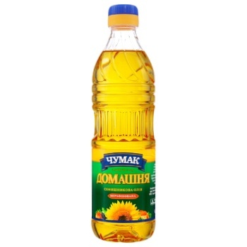 Chumak Homemade Unrefined Sunflower Oil 500ml - buy, prices for ULTRAMARKET - photo 1