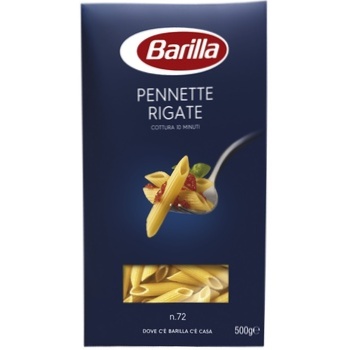 Barilla Pasta Pennette Rigate №72 500g - buy, prices for NOVUS - photo 1