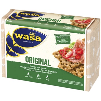 Хлебцы Wasa Original ржаные 275г - купить, цены на Auchan - фото 2