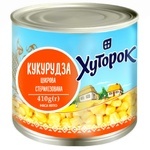 Кукурудза Хуторок цукрова 410г