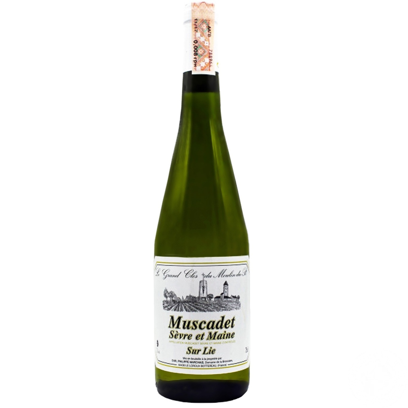 

Вино Domaine De la Bronnuere Muscadet белое сухое 12% 0,75л