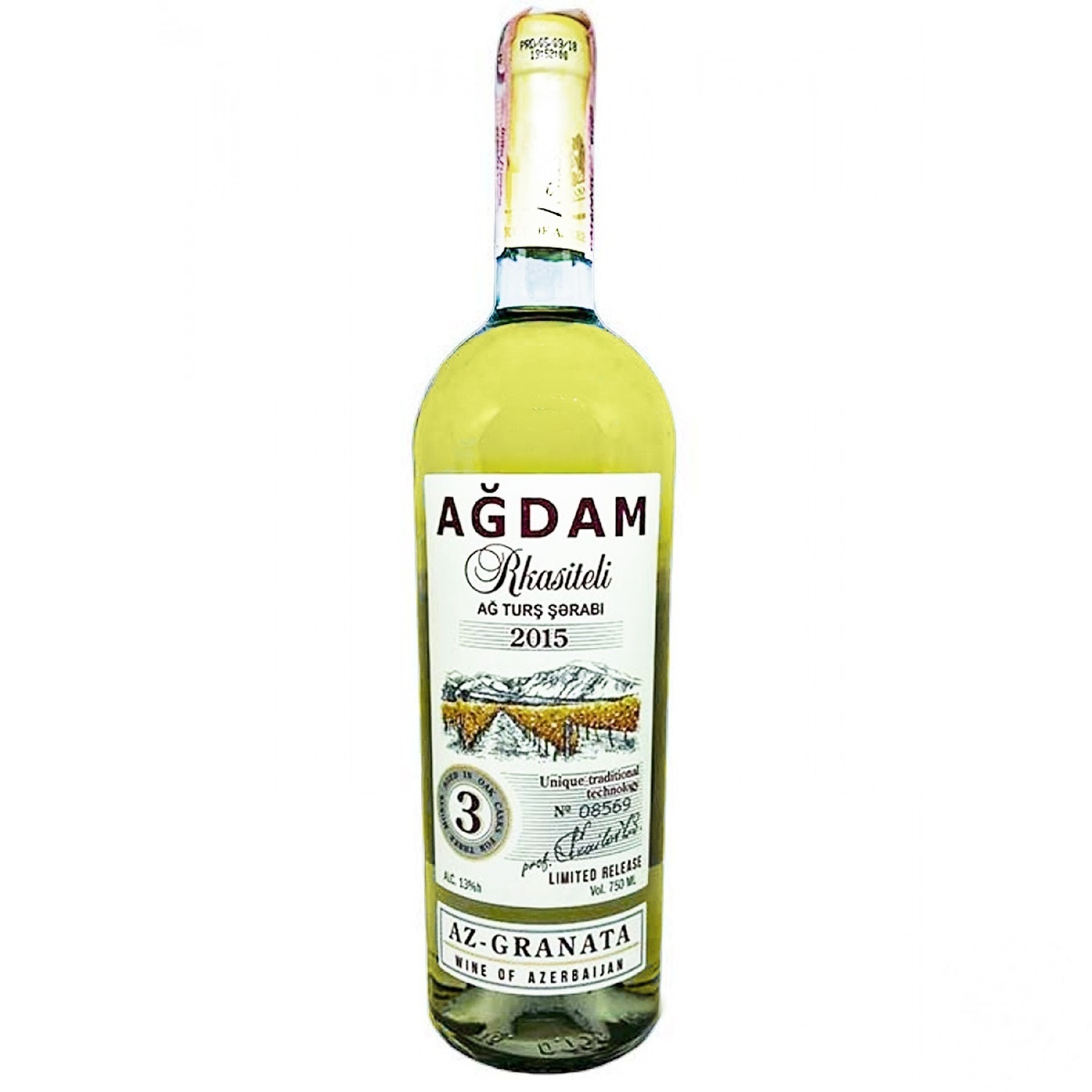 

Вино Agdam Az-Granata белое сухое 13% 0,75л