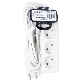 Electraline White Extension Cable 3 Sockets 3m - buy, prices for Auchan - photo 2