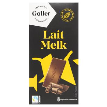 Galler Milk Chocolate with Caramel 80g - buy, prices for WINETIME - photo 1