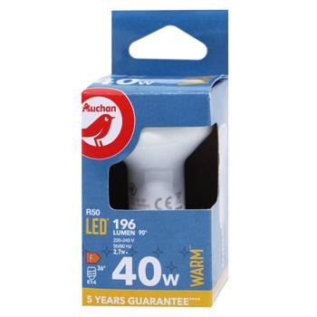 Лампочка Ашан LED R50 Е14 40W - купити, ціни на Auchan - фото 1