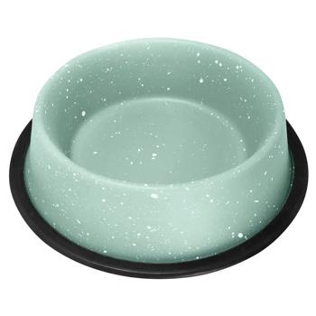 Arjan Impex Non Tip N/S Metal Bowl 700ml Green - buy, prices for MasterZoo - photo 3