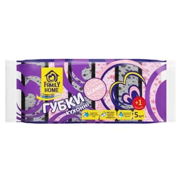 Губка Фемелі хоум 6шт - купити, ціни на Ідеал - фото 1