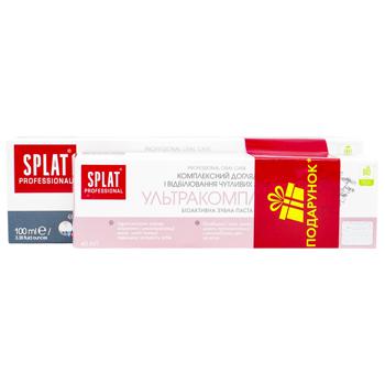 Зубная паста Splat Ultracomplex 100мл + White Plus 40мл