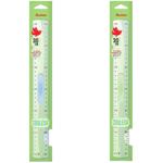 Auchan Plastic Ruler with Handle 30cm in assortment