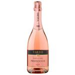 Вино ігристе Valdo Marca Oro Prosecco Rose Brut рожеве брют 11% 0,75л