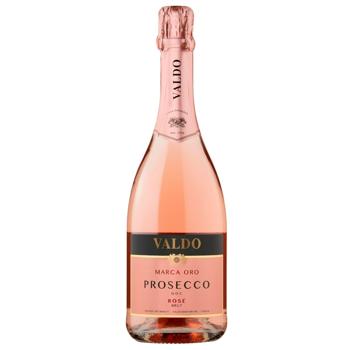 Valdo Marca Oro Prosecco Rose Brut Sparkling Wine 11% 0.75l - buy, prices for ULTRAMARKET - photo 1