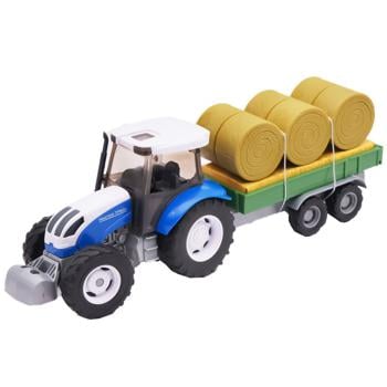 One Two Fun Tractor and Trailer Toy 1:32 - buy, prices for Auchan - photo 3