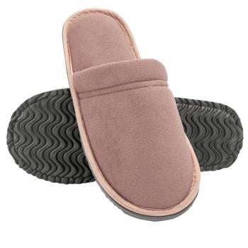 Капці домашні Twins жіночі фліс закриті р.36-37 ліловий