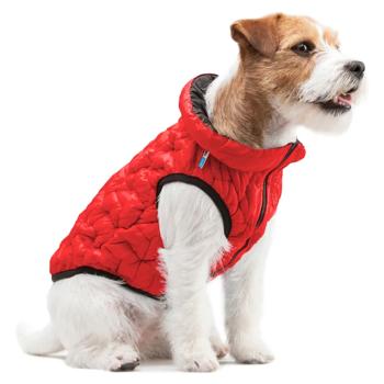 Курточка для собак AiryVest Uni р.S38 червоний-чорний - купити, ціни на MasterZoo - фото 5