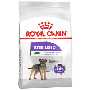 Корм сухой Royal Canin Mini Sterilized Adult для стерилизованных собак малых пород с лишним весом 3кг