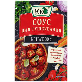 Приправа Еко Соус для тушкування 30г - купити, ціни на Auchan - фото 1