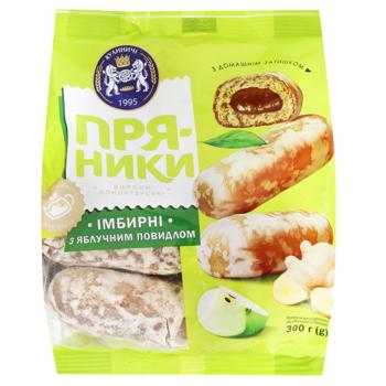 Kulynychi Gingerbread with Apple Jam 300g