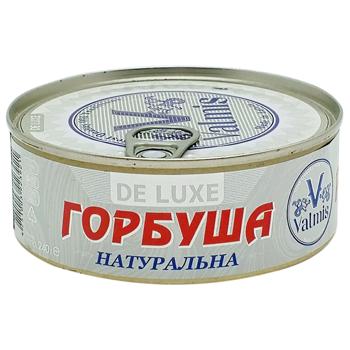 Горбуша Valmis натуральная 240г - купить, цены на Чудо Маркет - фото 1