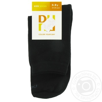 Duna Children's Socks s.20-22 Black - buy, prices for Ideal - photo 1