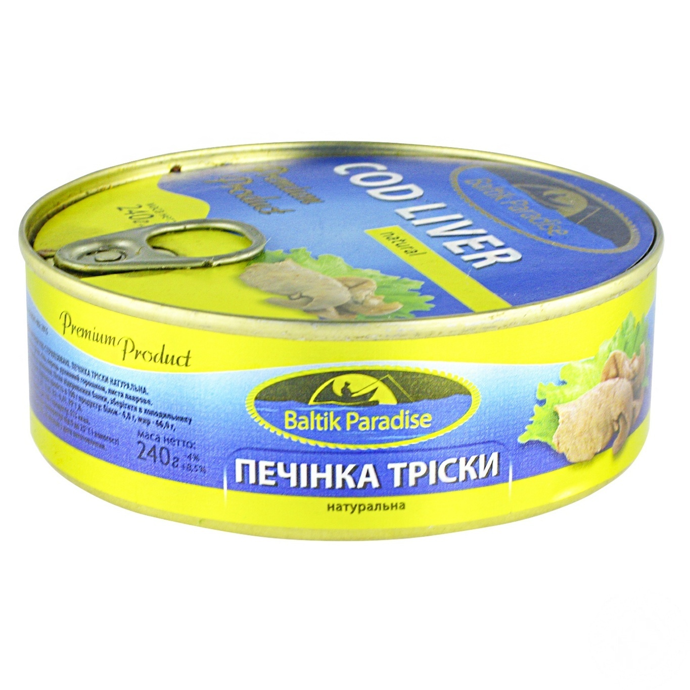 

Печень трески Baltik Paradise 240г