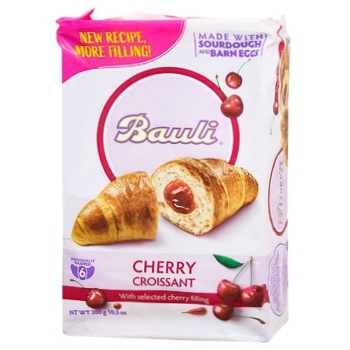 Bauli Croissant with Cherry Filling 300g - buy, prices for ULTRAMARKET - photo 1