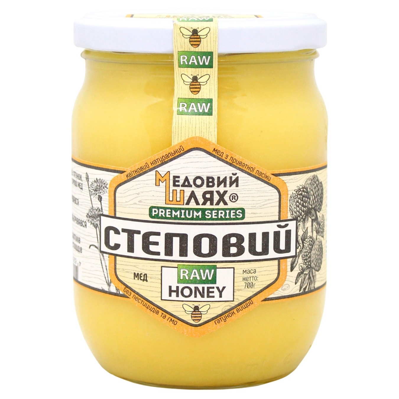 

Мед Медовый Путь степной 700г