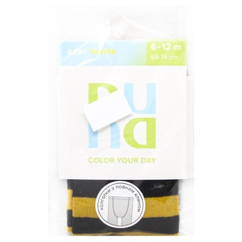 Duna 4935 1973 Yellow Children's Tights Size 68-74.44,10-12 - buy, prices for MegaMarket - photo 1