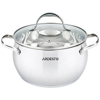 Ardesto Gemini Vittoria Pan with Lid 4l - buy, prices for Auchan - photo 1