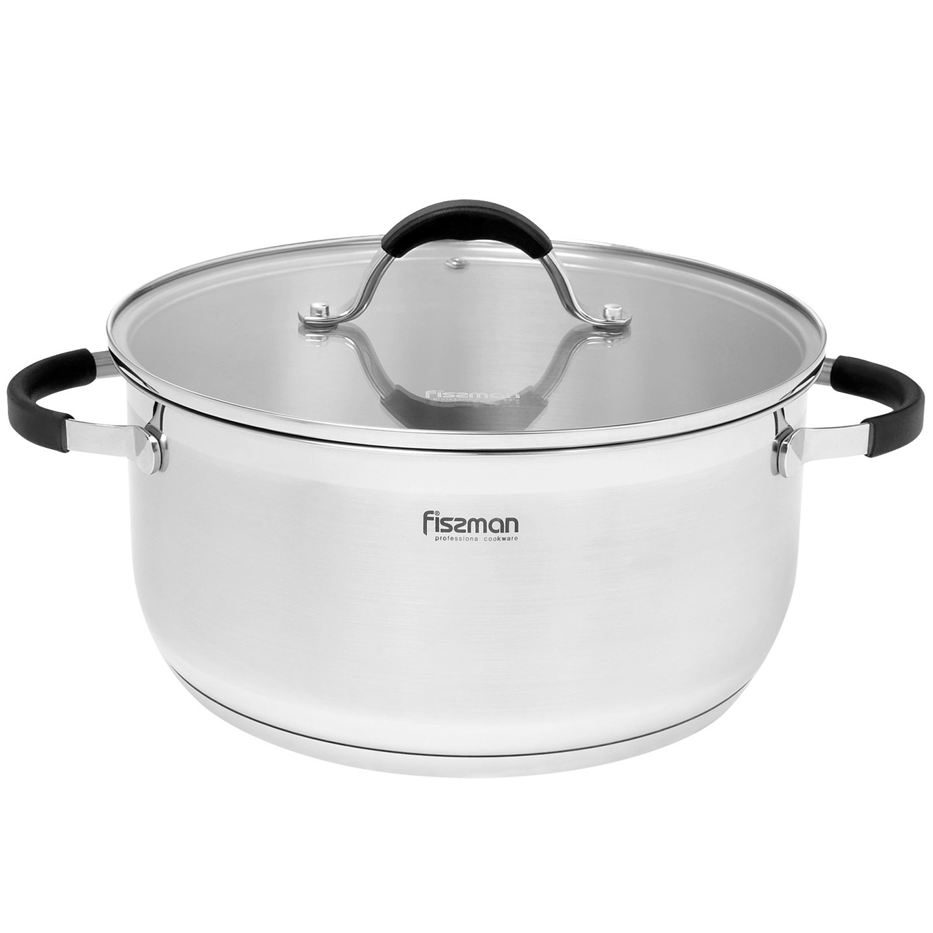 

Кастрюля Fissman Magnifika со стеклянной крышкой 7,1л 26см