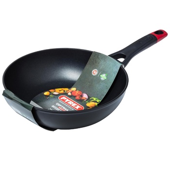 Сковорода Pyrex Optima+ Wok індукційна без кришки 28см - купити, ціни на - фото 1