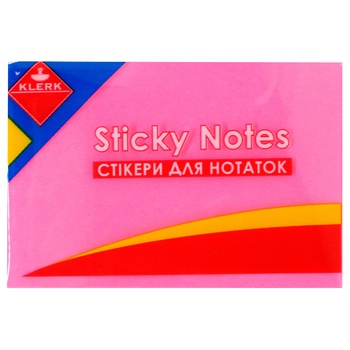 Klerk Adhesive Paper 76x50mm 100 sheets - buy, prices for ULTRAMARKET - photo 1