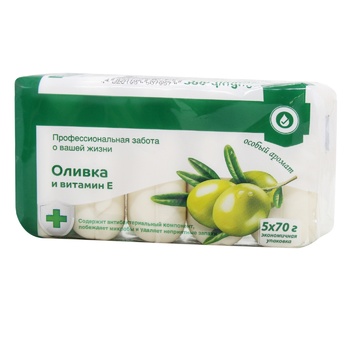 ProCare Vitamin E Olive Solid Cream Soap 5x70g