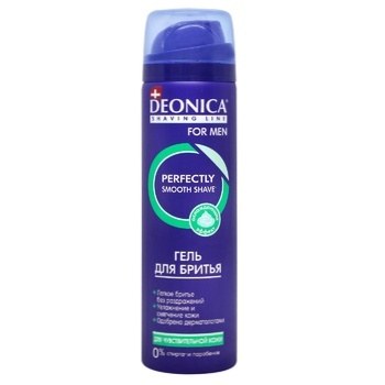 Deonica Shaving Gel For Men For Sensitive Skin 200ml - buy, prices for MegaMarket - photo 4