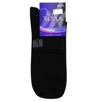 Legka Khoda Black Men's Socks 29s - buy, prices for MegaMarket - photo 1