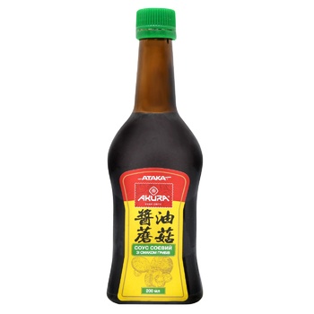 Ataka Soy Sauce with Mushroom Flavor 200ml - buy, prices for MegaMarket - photo 1