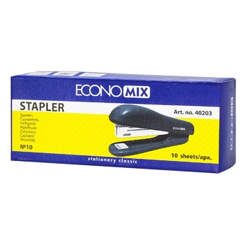 EconoMix Stapler 10 sheets №10 - buy, prices for METRO - photo 1