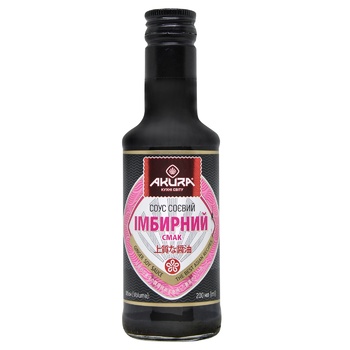 Ataka Soy Sauce with Ginger Flavor 200ml - buy, prices for MegaMarket - photo 1