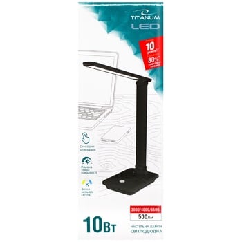 Titanum LED Black Table Lamp 10W - buy, prices for - photo 3