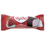 Chudo Strawberry Flavored Glazed Curd Snack 15% 36g