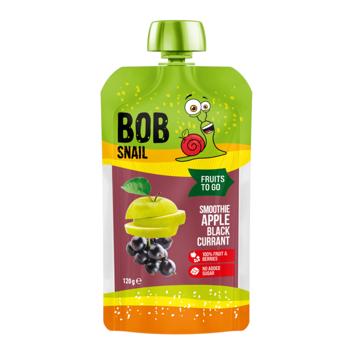 Bob Snail Apple-Black Currant Smoothie 120g - buy, prices for NOVUS - photo 1